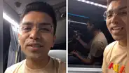 Christian Yaipén explica por qué no vio a fan desde bus del Grupo 5: El polarizado está al revés