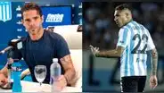 Paolo Guerrero debutó con Racing y su DT Fernando Gago tuvo lapidaria declaración contra él