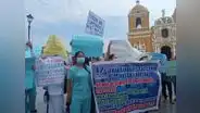 Trujillo: unos 600 trabajadores CAS COVID-19 exigen reincorporación
