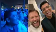 Christian Yaipén emocionado por reencuentro con Noel Schajris: “Gracias por venir desde Chiclayo”