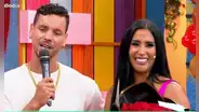 Así reaccionó Melissa Paredes tras ser sorprendida por Anthony Aranda en el programa “Préndete”