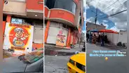 ¡Emprendedor con mente de tiburón! Le clausuran chicharronería y abre un puesto ambulante al frente