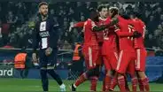 PSG decepcionó ante Bayern Múnich: perdió 1-0 por los octavos de final de la Champions League
