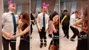 Extranjero causa sensación en redes al bailar huaylas en una boda en Perú