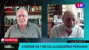 Alberto Adrianzén: "Creo yo que la izquierda ha ido perdiendo presencia"