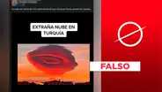 Nube en forma de ojo no tiene relación con el terremoto en Turquía y Siria