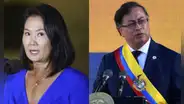 Keiko Fujimori insulta a presidente colombiano, Gustavo Petro, y le muestra su “repudio”