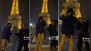 Pareja peruana baila el “Rap del gringo atrasador” bajo la Torre Eiffel y causa furor