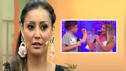 Karla Tarazona advierte a Johanna San Miguel por 'jalonear' a niño: "A mi hijo lo jalan así... ¡ay, no!"