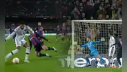 Marcos Alonso puso el 1-0 de Barcelona sobre el United, pero Rashford lo empató en 2 minutos