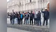 Alcalde de Caylloma apoya a protestantes para exigir renuncia de Dina Boluarte