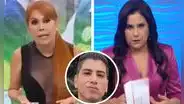 Magaly aclara a Andrea Llosa y señala que John Kelvin se acercó a ella para ir a su programa