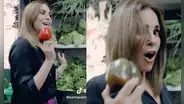 Karina Calmet revive a Isabella Maldini y compra rocoto a S/100: “¡Qué barato, deme 47!”