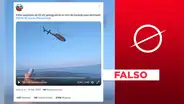 No, este video no muestra persecución estadounidense de ovni en Canadá