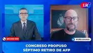 Aldo Ferrini: “Hablar de un séptimo retiro de las AFP es contradictorio y sería una irresponsabilidad”