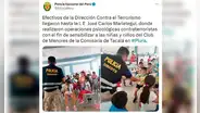 Dircote no contaba con autorización para adoctrinar a niños ambulantes