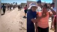 Enfrentamiento entre policías y deudos en velorio de niña de 10 años, en Mórrope