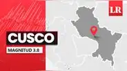 Temblor de magnitud 3.8 remeció Cusco esta tarde, según IGP