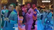 Christian Cueva se luce bailando "El cervercero" en matrimonio de periodista Milena Merino