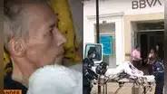 Profesor con derrame cerebral llega en ambulancia a cobrar su pensión: “Tiene derecho a lo que trabajó”