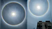 ¿Por qué hay un arcoíris alrededor del Sol y qué significa este fenómeno?