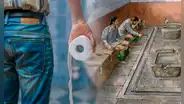¿Con qué se limpiaban las personas hasta antes de la existencia del papel higiénico?