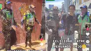 “Felicidad entre peruanos”: lanzan pintura a policías en carnaval de Cajamarca y su reacción se hace viral