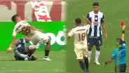 ¡A las duchas! Piero Quispe lo sacó a pasear a Zambrano y este le pegó una patada descalificadora