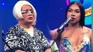 Dayanita le levanta la voz a Jorge Benavides por querer interrumpirla en sketch: ¿Me dejas hablar?
