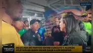 Delegada de Cusco FC vs. Alianza Atlético no dejó salir a jugadores y generó retraso del partido