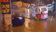 Chosica: se reportan fuertes lluvias y truenos en Chaclacayo