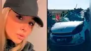 Mujer regresaba de sus vacaciones, volcó y sus amigas murieron: “Solía usar el celular al volante”