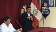 Gobernador de Arequipa respalda a su nuevo gerente de Salud a pesar de que desató renuncias