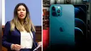 Rosselli Amuruz sobre iPhones para congresistas: "Nos lo ofrecieron, ¿qué culpa tenemos nosotros?"