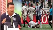 Puchungo arremete contra jugadores de la 'U' por no defender a Piero Quispe tras falta de Zambrano