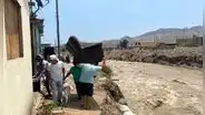 Dos viviendas y olla común resultaron afectadas tras desborde de río Chillón
