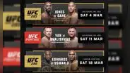Calendario UFC 2023: fechas, horario y canales de transmisión para ver las peleas