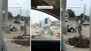 Mujer le regala almuerzo a adulto mayor en situación de pobreza y escena se hace viral