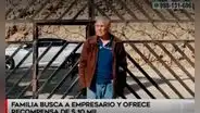 Familia ofrece 10.000 dólares para ubicar a empresario de 85 años desaparecido hace 4 meses