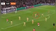 ¡Despertó el United! Fred se vistió de '9' y marcó el empate ante el FC Barcelona
