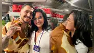Daniela Darcourt emocionada al conocer a Christian Nodal: "Con tus canciones empecé como solista"