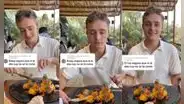Suizo prueba cuy por primera vez y su reacción sorprende: “Delicioso”