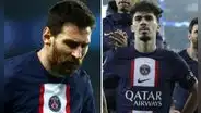 Messi fue pateado por su compañero del PSG y protagonizó tenso momento en los entrenamientos