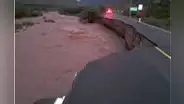 Río Jequetepeque se desborda y destruye parte de la carretera que une la sierra y la costa