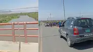 Niña cae al río y es arrastrada por la corriente en Lambayeque
