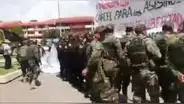 Manifestantes de Cusco denuncian acoso policial cuando realizaban protestas