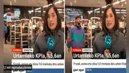 Ladrón roba en supermercado sin notar que periodista captó el atraco durante enlace en vivo