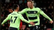Manchester City ganó 4-1 al Bournemouth y no pierde de vista el título de la Premier League