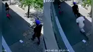 Niño de 3 años defendió a mordidas a su mamá de ladrón que intentó asaltarla y la tiró al piso