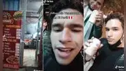 Joven extranjero encuentra singular detalle en local de hamburguesa: "Influencia venezolana en Perú"